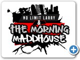 "No Limit Larry and the Morning Maddhouse" Logo Design #indiaSheana
